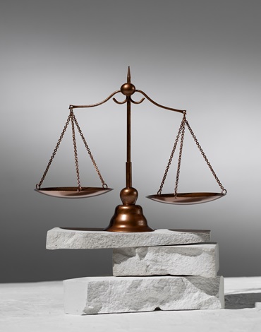 brass scales of justice picture