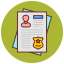 Filing a First Information Report (FIR) icon